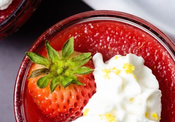 Strawberry Kissel Recipe - Refreshing Dessert - The Foreign Fork
